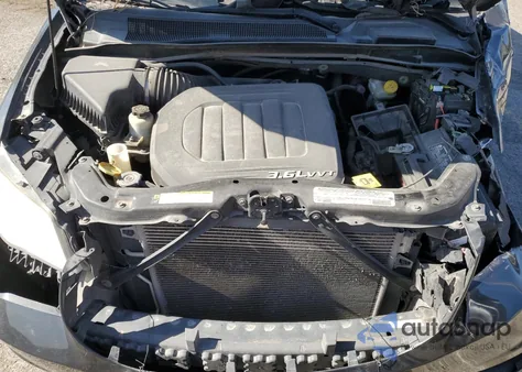 2012 Dodge Grand Caravan Sxt from USA, damaged, VIN 2C4RDGCG6CR329485